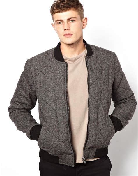 Wool Bomber Jacket 